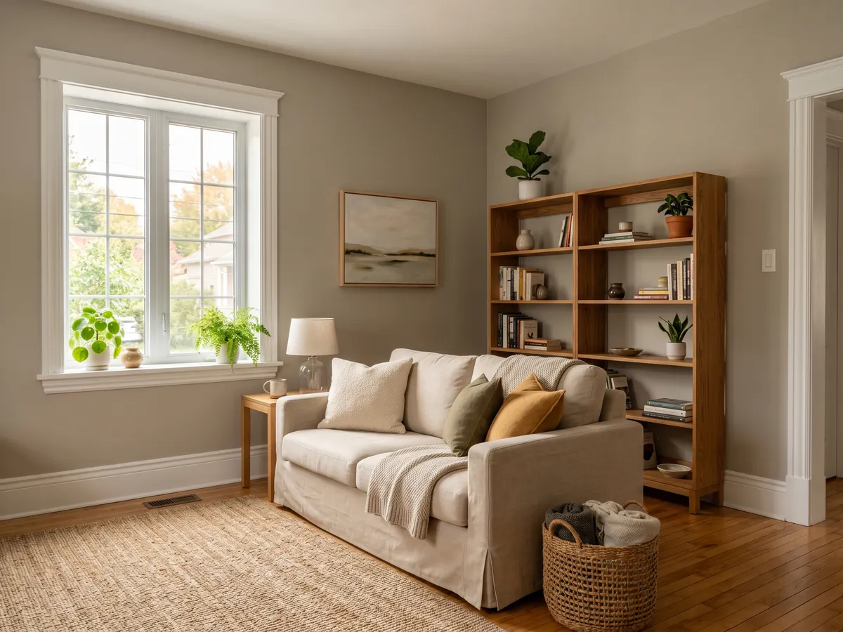 Après — Intérieur rafraîchi